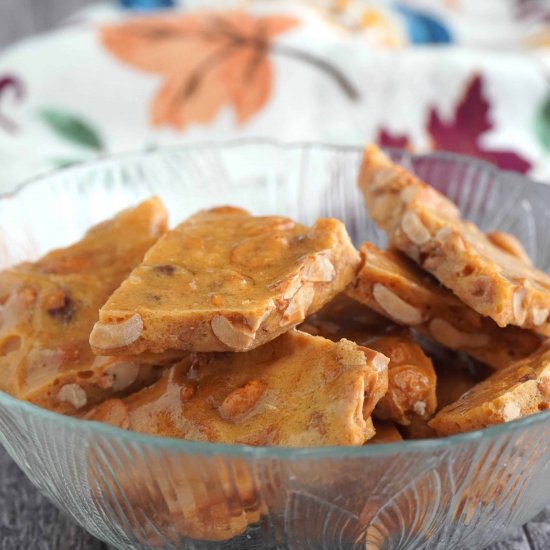 The BEST Microwave Peanut Brittle