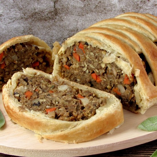 Veggie Lentil Wellington