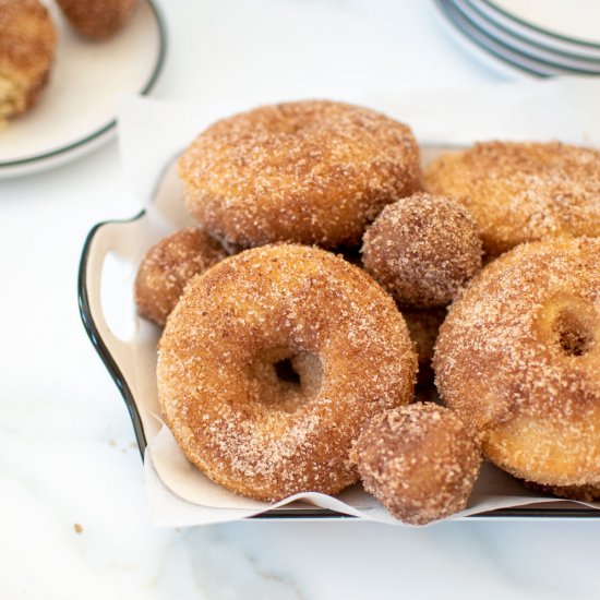 Sparkling Apple Cider Donuts