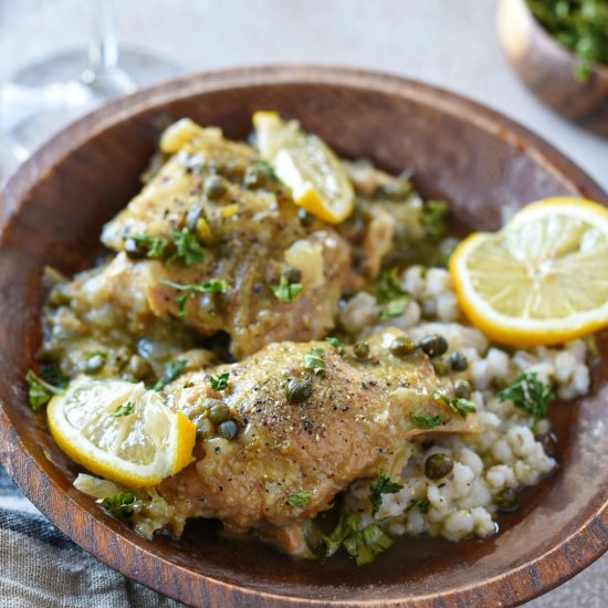 Crockpot Lemon Chicken