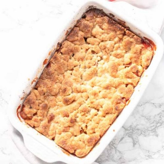 Apple cinnamon crumble