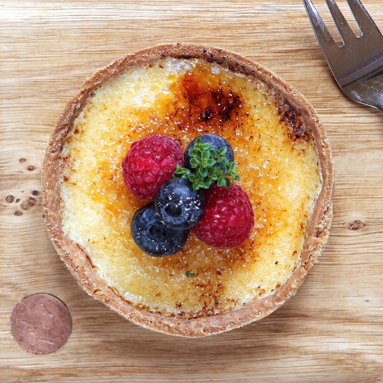 Crème Brûlée Tart