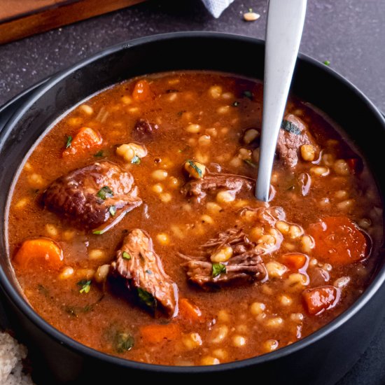 Beef and Barley Soup