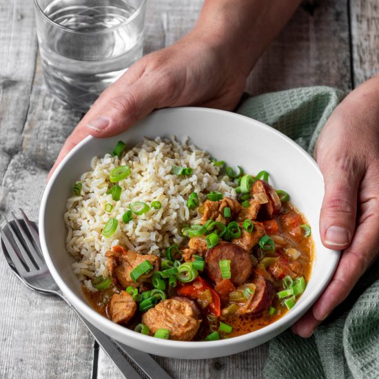 Chicken & Smoked Sausage Gumbo