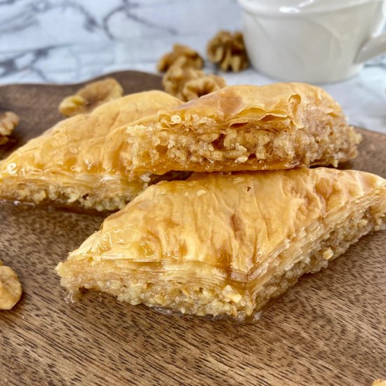 Lebanese Baklava (Baklawa)