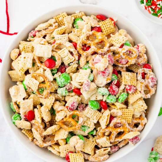 White Chocolate Chex Mix