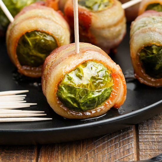 Bacon Wrapped Brussels Sprouts