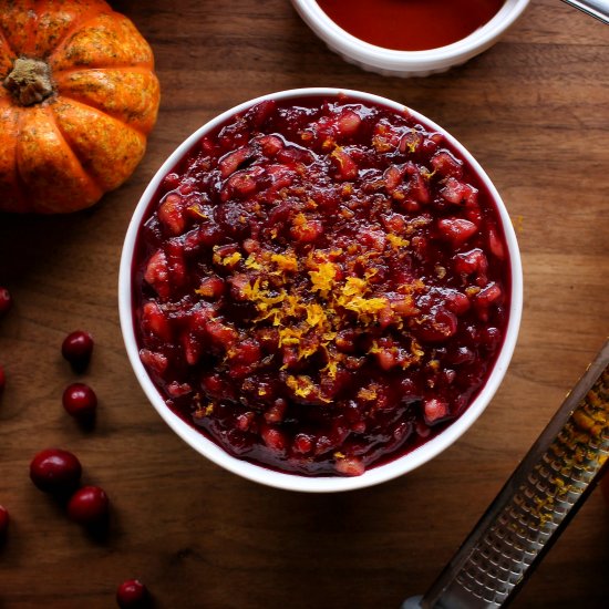 Mom’s Cranberry Sauce