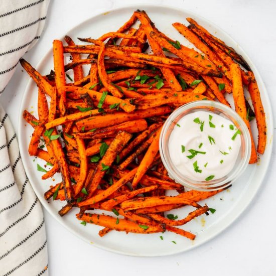 Air Fryer Carrot Fries