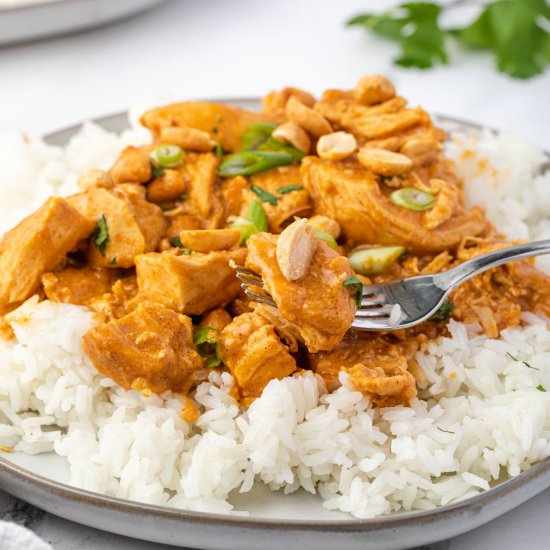 Slow Cooker Chicken Curry