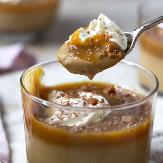 Homemade Butterscotch Pudding