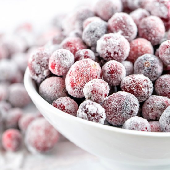 Sugared Cranberries