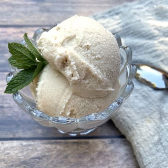 Keto Ninja Creami Vanilla Ice Cream