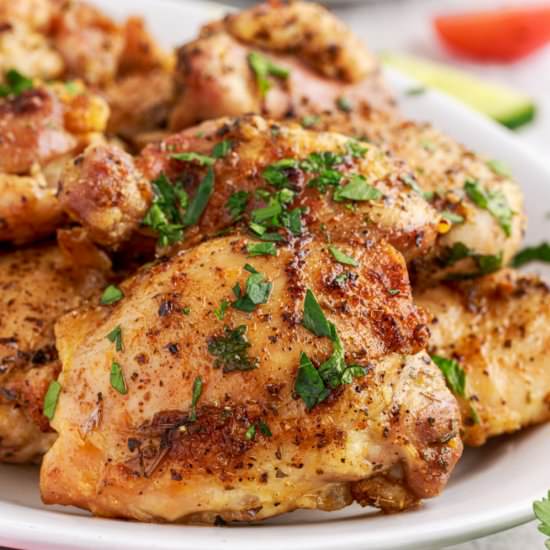 Air Fryer Chicken Thighs