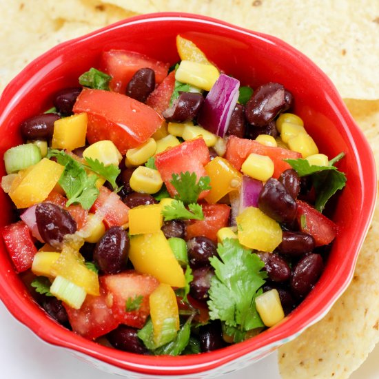 Summer Black Bean Salsa