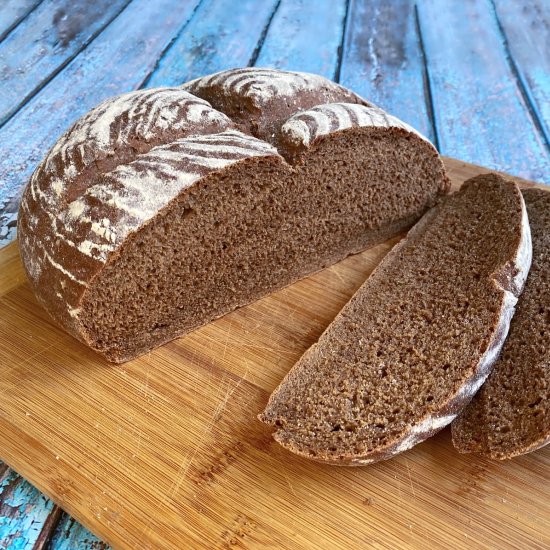 German Dark Rye Bread