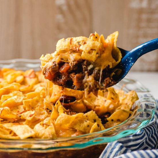 Walking Taco Casserole