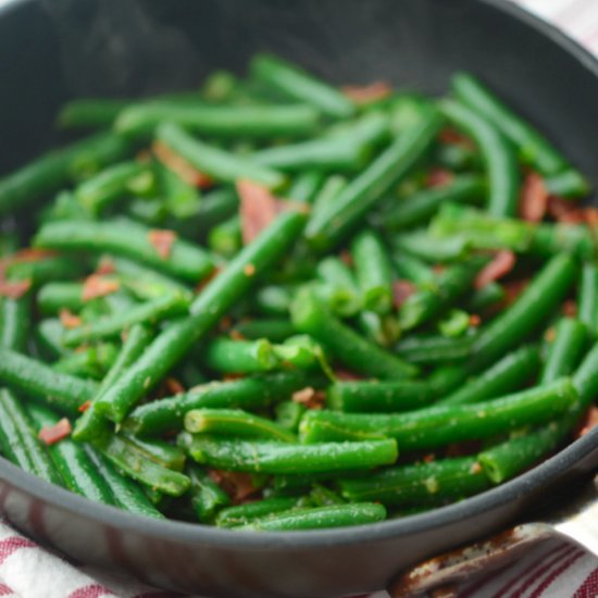 Green Beans with Bacon