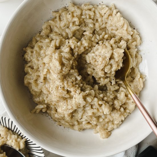 Risotto Cacio e Pepe