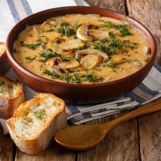 Hungarian Mushroom Soup