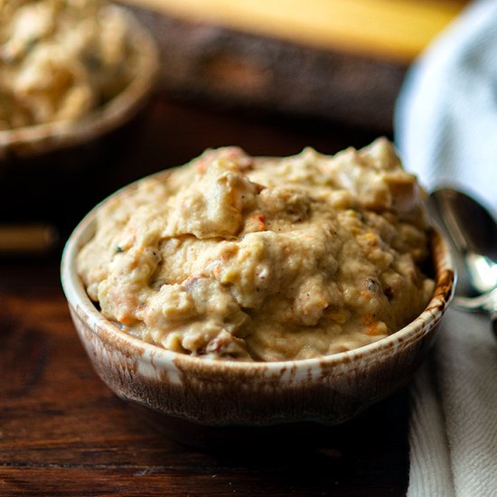 Loaded Hatch Chile Clam Chowder