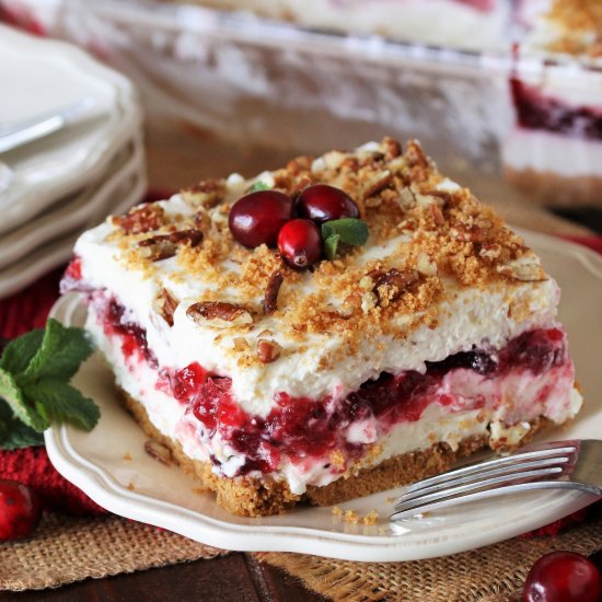 No-Bake Cranberry Yum Yum