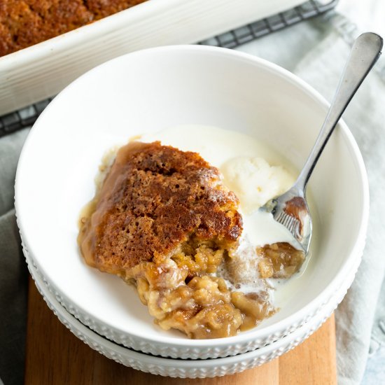 Banoffee Self Saucing Pudding