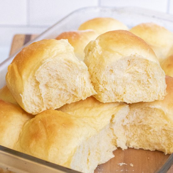 Homemade Hawaiian Rolls