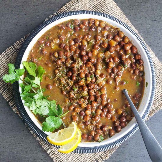 Black Chickpeas Curry – Kala Chana