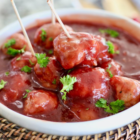 Cranberry Meatballs