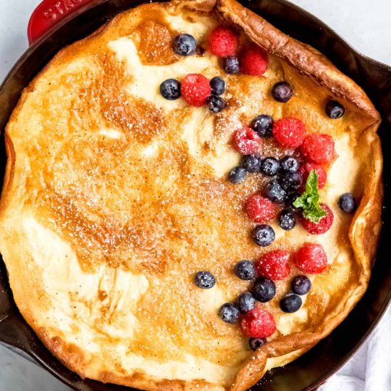 Pannukakku (Finnish Oven Pancake)