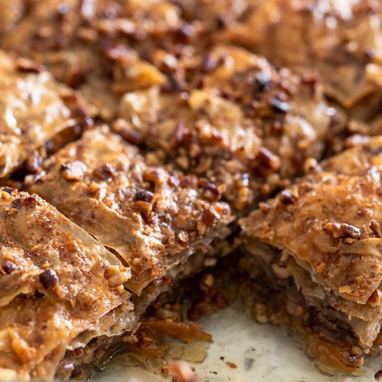 Maple Pecan Baklava