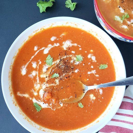 Detox Carrot Ginger Soup