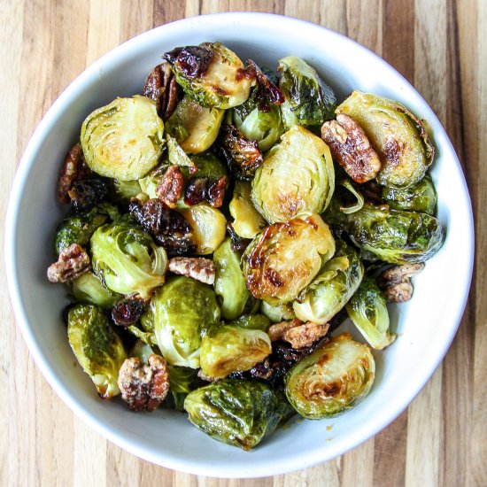 Brown Sugar Brussels Sprouts