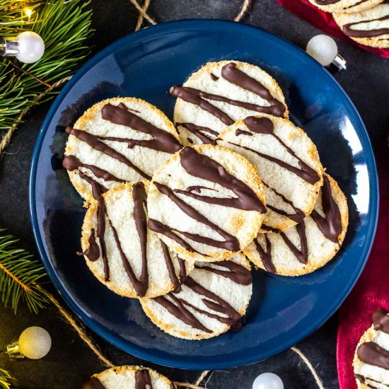 Coconut Egg White Cookies