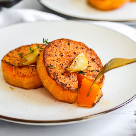 Butternut Squash Steaks