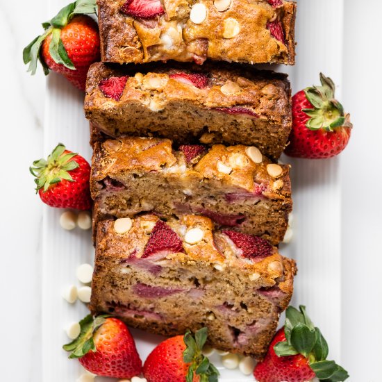 Strawberry Banana Bread