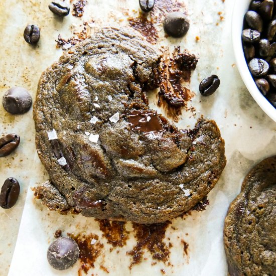 Chocolate Chip Coffee Cookies