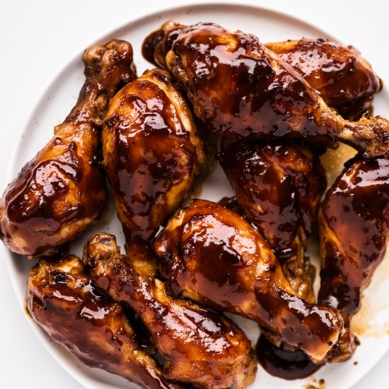 Hoisin Glazed Chicken Drumsticks