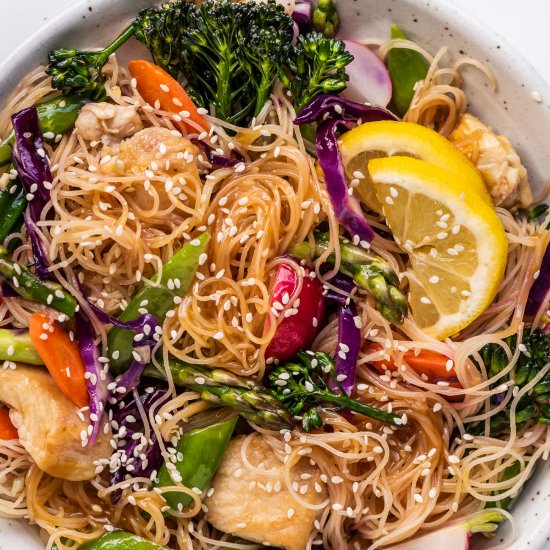 Spring Noodle Stir Fry