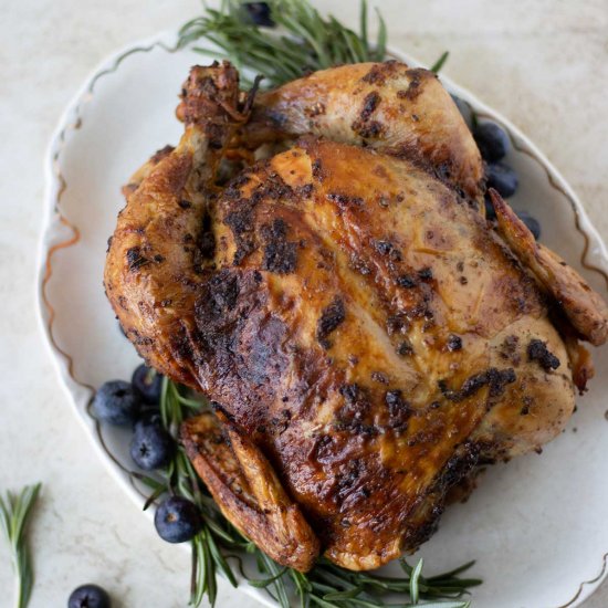 Garlic Butter Roasted Chicken