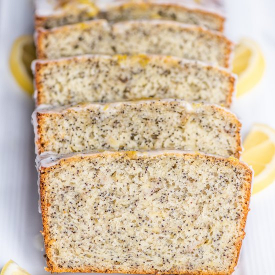 Lemon Poppy Seed Banana Bread