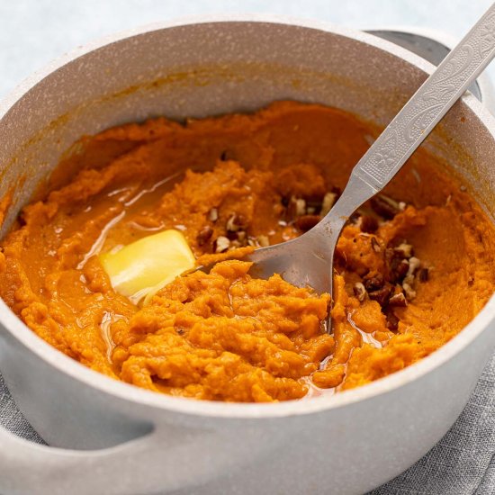 Healthy Mashed Sweet Potatoes