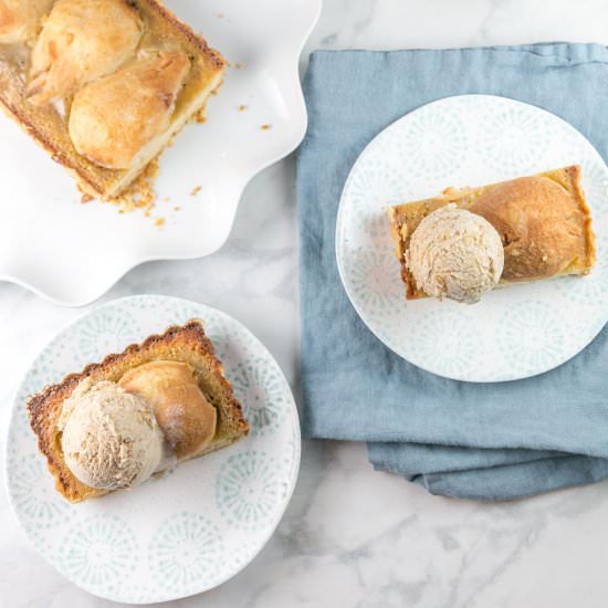 Brown Butter Pear Tart