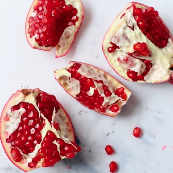 How To Cut A Pomegranate