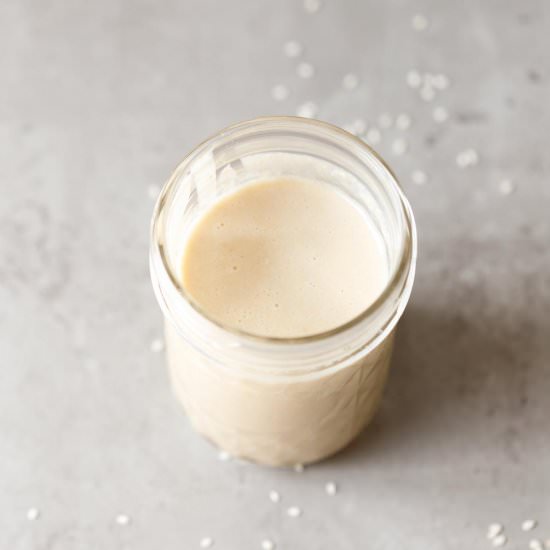 Homemade Tahini Recipe