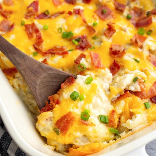 Twice Baked Potato Casserole