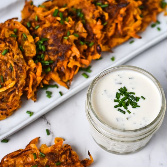 Sweet Potato Fritters