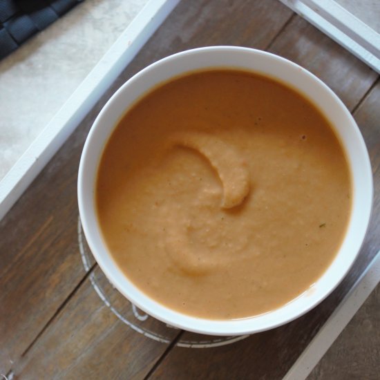 Smoked Parsnip & Pumpkin Soup