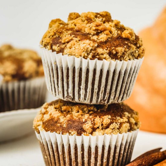 Pumpkin Streusel Muffins